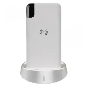 Mai ieftin Power Bank 8000mah Incarcare Wireless - Alb