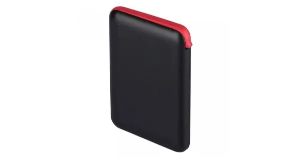 Power Bank 5000mah Cablu Incorporat - Negru Reducere specială