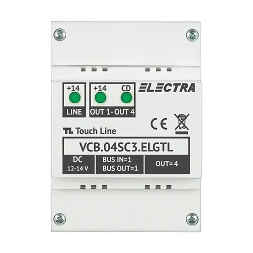 Doza derivatie video 4 iesiri - ELECTRA VCB.04SC3.ELGTL Doar azi