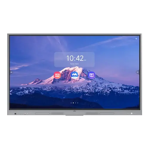 Retur ușor Display Interactiv 65', 4K UHD, Touch screen, Wi-Fi 6, Bluetooth, Android 13, Audio - UNV MW3565-U-CE
