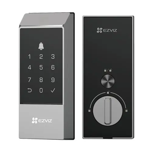 Incuietoare inteligenta, Wi-Fi, multiple metode de deblocare si verificare status inchidere - EZVIZ CS-DL04(WP,M) Livrare gratuită