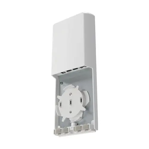 Ieftin MediaConverter Fibra - Cupru, 2 porturi Gigabit, PoE-IN, SFP 2.5G, IP55 - MikroTik FTC21