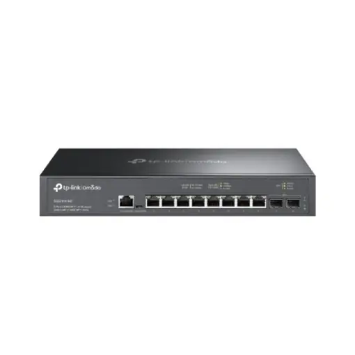 Preț promoțional Switch 8 porturi RJ45 2.5G, 2 x SFP+ 10G, L2+ Management, 1U - TP-Link Omada SG3210X-M2