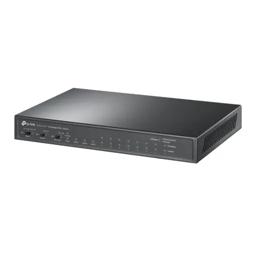 Switch 8 x RJ45 10/100 Mbps PoE, 2 x RJ45 1G, 1 x SFP 1G, Buget PoE 65W, Unmanaged - TP-Link TL-SL1311P Cumpără acum