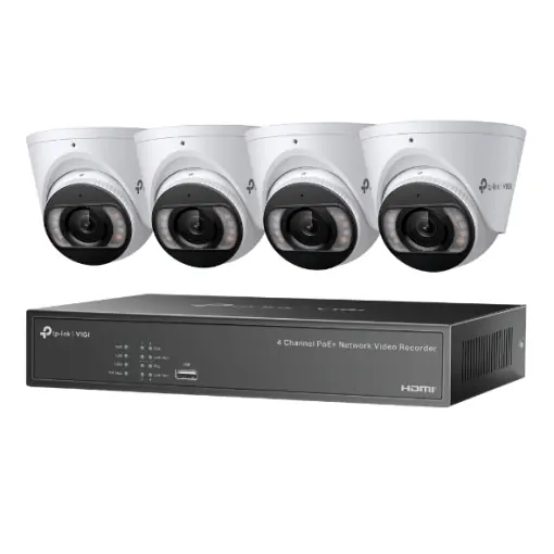 TPL VIGI 4 CH POE+ NVR KIT Expediere rapidă