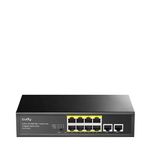 Ofertă CUDY 8-Port 10/100M PoE+ Switch 2 Gigabi