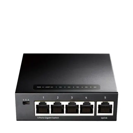 Reducere extra CUDY 5-Port Gigabit Metal Switch