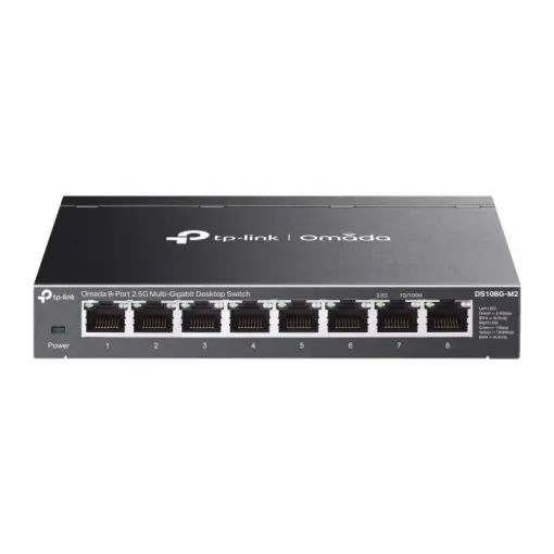 Noutate Switch 8 porturi RJ45 2.5G, Unmanaged - TP-Link Omada DS108G-M2