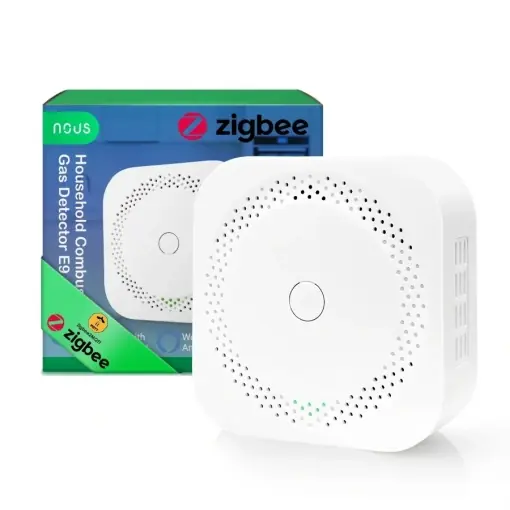 Vezi acum Detector inteligent de gaze combustibile de uz casnic Nous E9 Zigbee