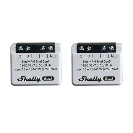 Vezi acum Shelly PM Mini Gen3 la set de 2 bucati