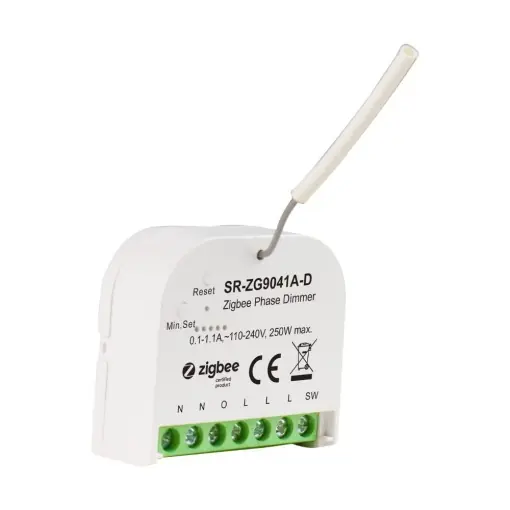 Retur ușor Variator inteligent (dimmer) Sunricher Zigbee, 230V AC fără nul, 250W