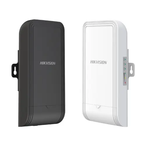 Ieftin Set Bridge wireless 2.4GHz, 300Mbps, 500 m, 7dBi, PoE IN/OUT, Management - HIKVISION DS-3WF500T-EI-2N-P