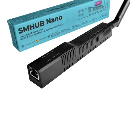 Adaptor WiFi Zigbee SMHUB Nano MG24 – Ethernet, PoE, USB, (EFR32MG24) Retur gratuit