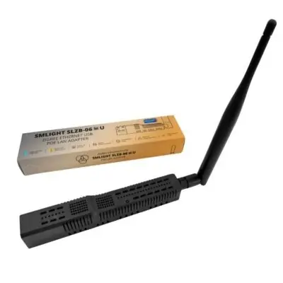 Adaptor WiFi Zigbee SLZB-06MU Zigbee Ethernet, PoE, USB, (router si coordonator), EFR32MG21 Noutate