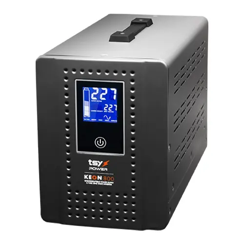 UPS 800VA, repornire automata, afisaj LCD, protectii multiple, Input AC 155-285V UPS-KEON-800VA Disponibil imediat