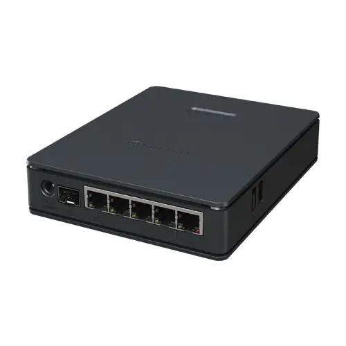 Router hAP ax S, Wi-Fi 6, Dual-Band, AX3000, 5.5/6.5 dBi, 5 x RJ45 1G, PoE In/Out pasiv - MikroTik E62iUGS-2axD5axT Plată sigură