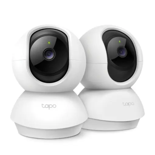 Pan/Tilt Home Security Wi-Fi Camera, 2-P Nu rata