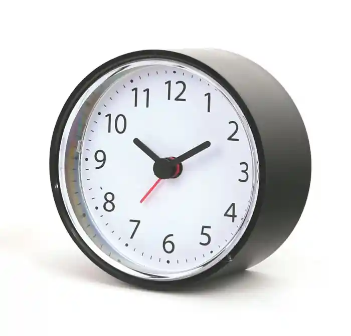 Doar azi Ceas de masa Platinet cu alarma, PZASUB, Negru