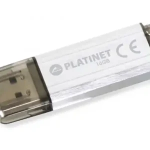 Memorie USB 2.0 Platinet 16Gb , V-Depo 42179, cu capac, argintie Plată sigură
