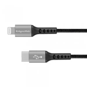 Plată securizată Cablu Usb Tip C - Lightning C94 Mfi 1m Kruger&matz