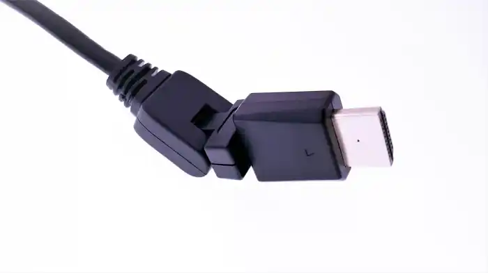 Lichidare de stoc Cablu HDMI 1.2 Full HD, 3m - Cu Adaptoare Rotative 360° - Soluție pentru Conexiuni în Spații Înguste