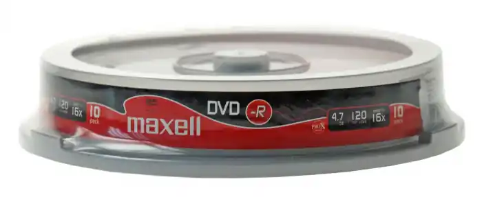 DVD-R, 4.7Gb, 16X, Maxell, Cake Box, 10 buc -275593.40.TW Reducere