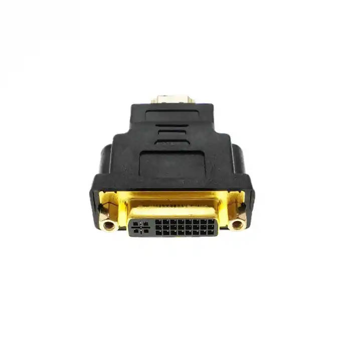 Adaptor DVI mama la HDMI tata, bidirectional, negru Lichidare de stoc