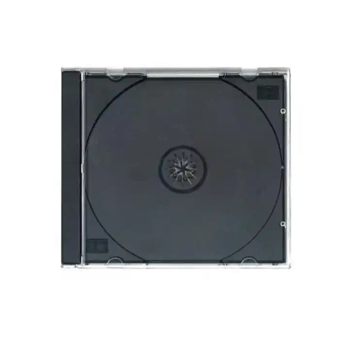 Carcasa CD Regular 10.2mm, Omega, neagra Popular