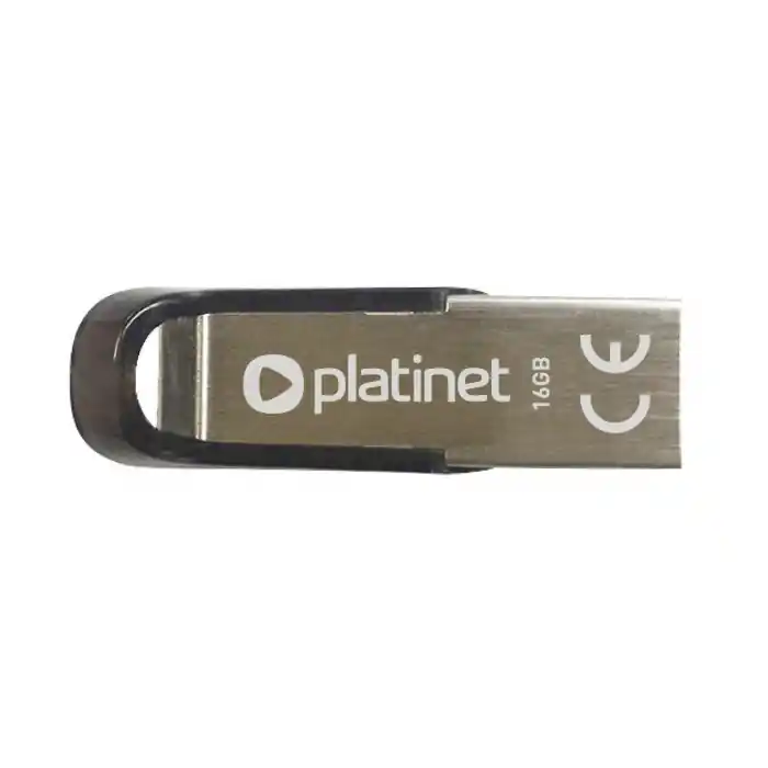 Memorie USB 2.0 Platinet 16Gb, S-Depo 44846, din metal, impermeabila Reducere