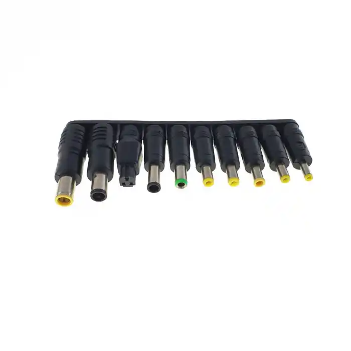 Transport gratuit Conectori 5.5x2.1mm cu mufe pentru incarcare laptop, notebook, set 10 bucati
