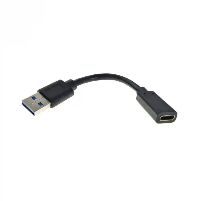 Adaptor GEMBIRD A-USB3-AMCF-01, USB 3.1 AM tata tip C mama, 10 cm, negru Mai ieftin
