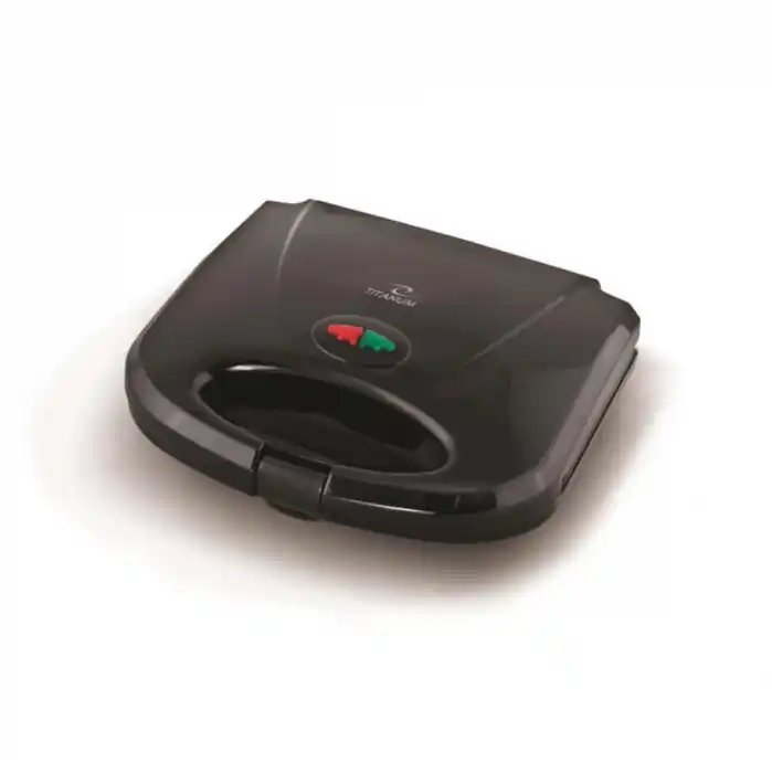 Sandwich Maker Pizzaiola 700 W, placi neaderente, indicator LED culoare negru Transport gratuit