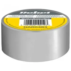 Banda Adeziva Ambalare 45 Mic X 48 Mm X 60 M Rebel Calitate înaltă
