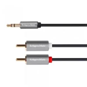Reduceri Cablu Jack 3.5 - 2rca 10m Basic K&m