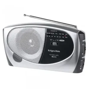 Radio Am/fm Portabil Pr-111 Kruger&matz Plată securizată