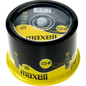 CD-R Maxell XL 700Mb, 80 min, 52X, Cake Box, 50 buc-628523.40.TW Cel mai vândut