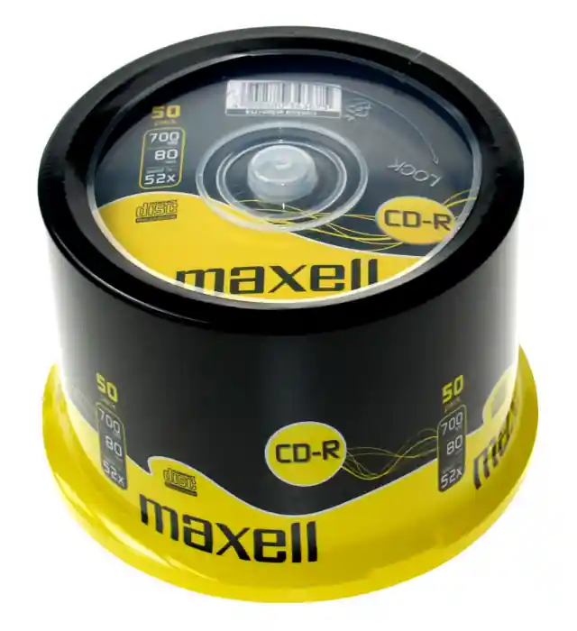 CD-R Maxell XL 700Mb, 80 min, 52X, Cake Box, 50 buc-628523.40.TW Cel mai vândut