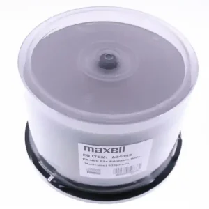 CD-R Maxell 700 Mb, 80 min, 52X, Alb Printabil Inkjet, Cake Box, 50 buc-624042.00.TW Lichidare de stoc