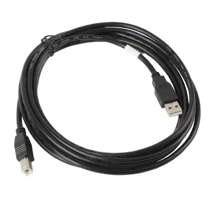 Bestseller Cablu USB 2.0 pentru imprimanta, Lanberg 41353, lungime 3 m, USB-A tata la USB-B tata, negru