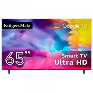 Google Smart Tv 65 Inch 163cm Ultrahd 4k Kruger&matz Plată sigură