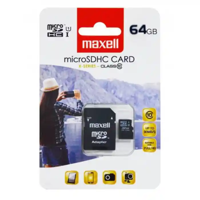 Doar azi Card de memorie Maxell micro SDXC, 64GB, Class 10