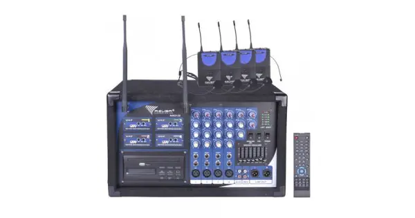 Retur ușor Statie 4 Microfoane Tip Casca Pa-180 Uhf