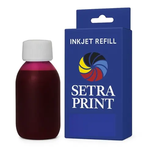 Retur gratuit Cerneala PIGMENT ROSIE pt HP-912 3YL78AE incarcare HP912 XL 3YL82AE MAGENTA - 100 ml