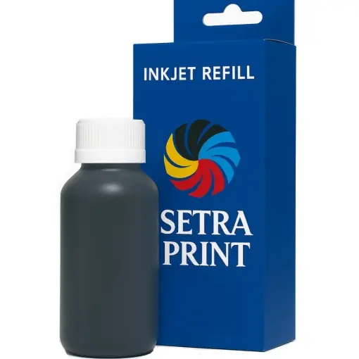 Cerneala PIGMENT NEAGRA pt HP-912 3YL80AE incarcare HP912 XL 3YL84AE BLACK - 100 ml Plată sigură