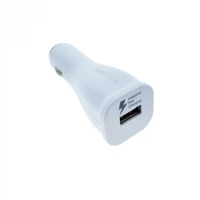 Incarcator USB pentru auto, Samsung EP-LN915U, Adaptive Fast Charging, DC 11-30V, 5V 2A sau 9V 1.67A, alb Reducere