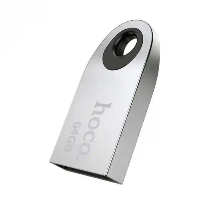 Cel mai bun preț Memorie USB 2.0, capacitate 64 Gb, Hoco UD9, design mini, carcasa metal, gri