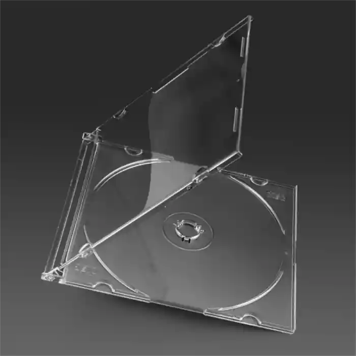 Carcasa CD Slim Clear 5.22 mm, din plastic transparent Nu rata
