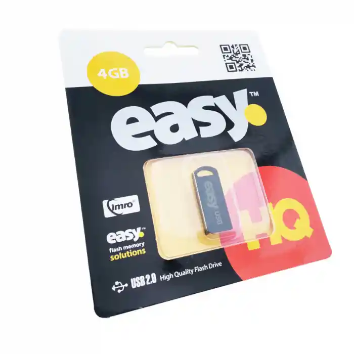 Comandă acum Memorie USB Flash Drive, Imro Easy 01561, capacitate 4 GB, dimensiuni mini, negru