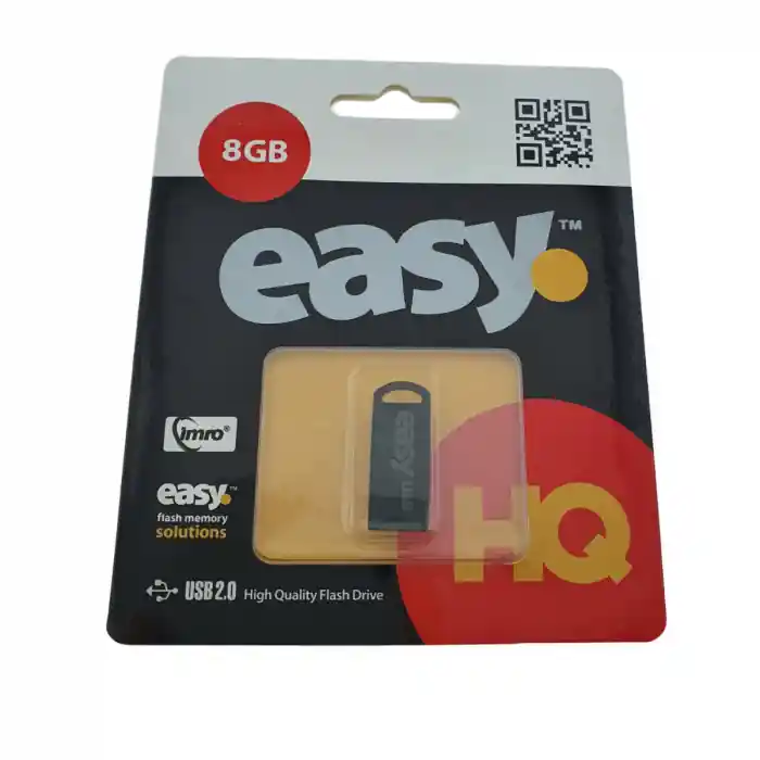 Livrare rapidă Memorie USB Flash Drive, Imro Easy 01525, capacitate 8 GB, dimensiuni mini, neagra