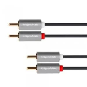 Bestseller Cablu 2rca - 2rca 1m Basic K&m